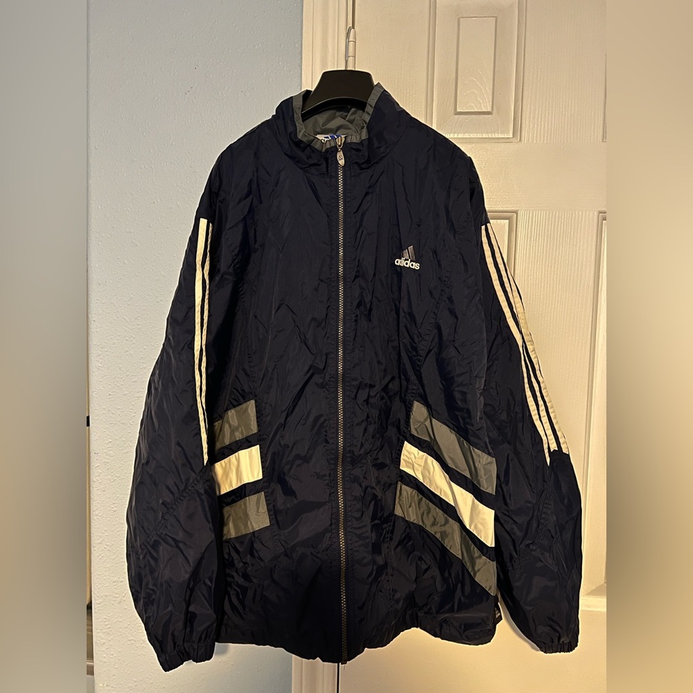 Adidas Windbreaker - Navy